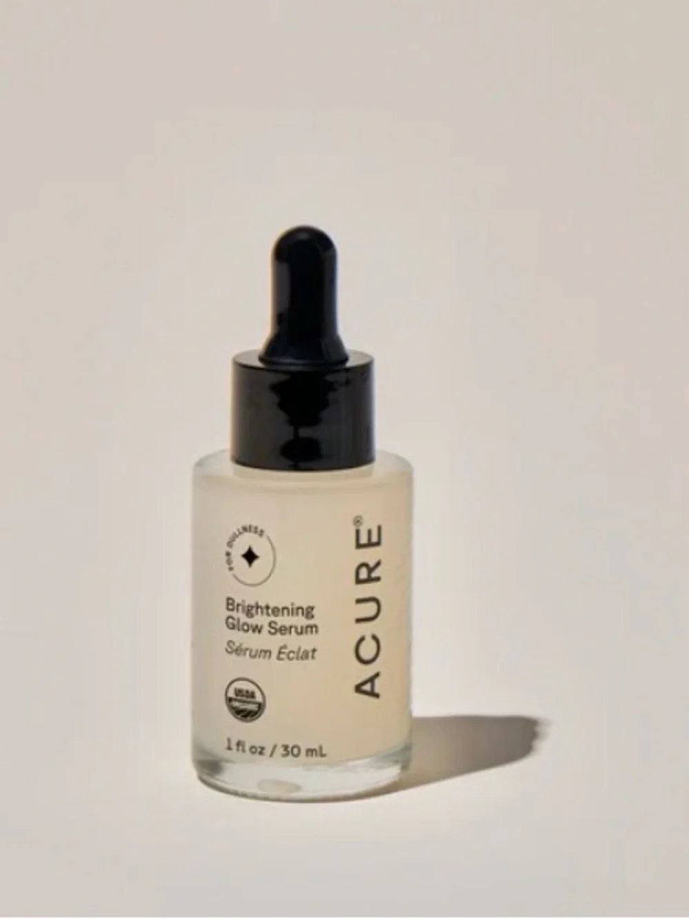 Acure- Brightening Glow Serum - (1 fl oz)